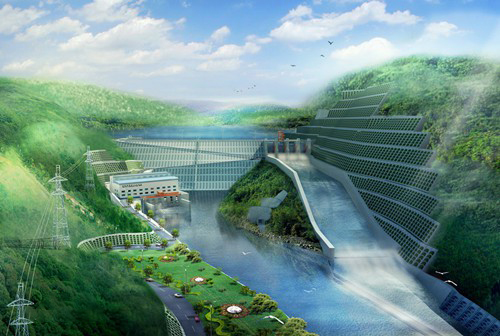留坝老挝南塔河1号水电站项目
